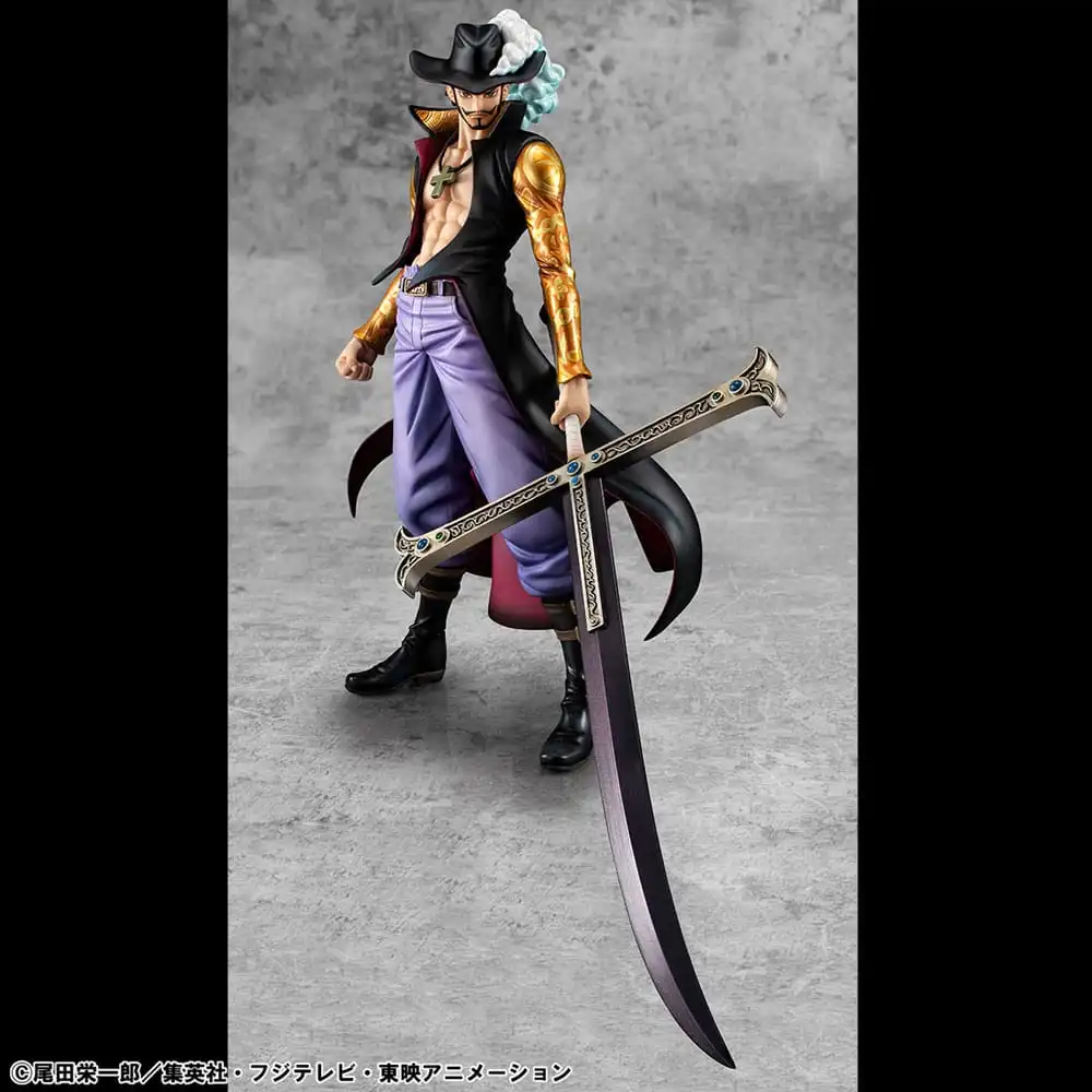 One Piece P.O.P SA-MAXIMUM PVC Statue Hawk Eye Dracule Mihawk Ver. R 29 cm
